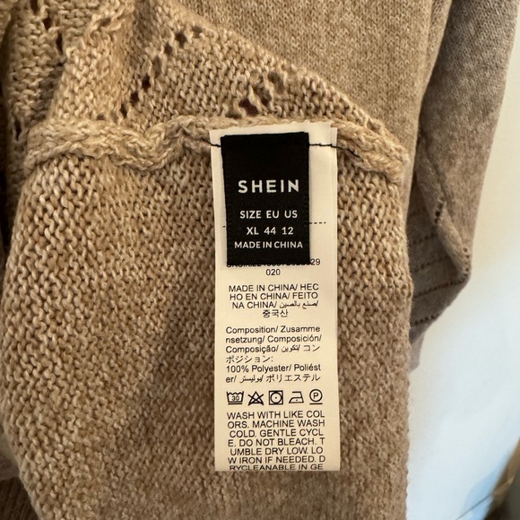 SHEIN Beige Knit Sweater - Picture 3 of 3